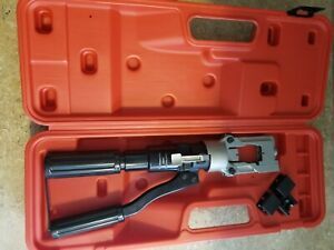 NEW HYDRAULIC CRIMPING MACHINE E40685  WORKS ON INOX RAILING SYSTEM AND INDITAL