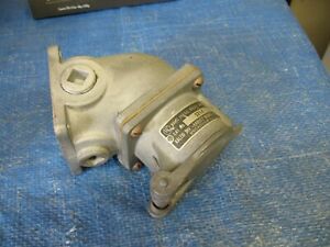 Vintage Harvey Hubbell 231-F 230 Volt 30 Amp Receptacle With Wall Mount Box and