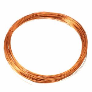 0.17mm Dia Magnet Wire Enameled Copper Wire Winding Coil 66&#039; Length