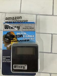 Wixey WR365 Digital Angle Gauge With Level And Flip Up Display
