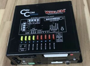 Whelen 01-0287042-01D CenCom Sapphire Amplifier Controller CCSRN3 / TA3