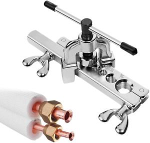 Flaring Tool Set 3/16-inch to 5/8-inch(5-16mm) 7 Dies Flaring Tool for Brass,Cop