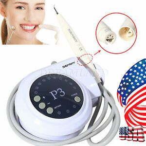 Dental Ultrasonic Piezo Scaler With Handpiece Tips Compatible DTE SATELEC PMS_ZE
