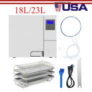 18/23L Dental Autoclave Steam Sterilizer Medical Sterilization Equipment Class B