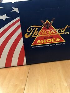 Thorogood 804-4478 Mock toe safety toe size 8 1/2 D
