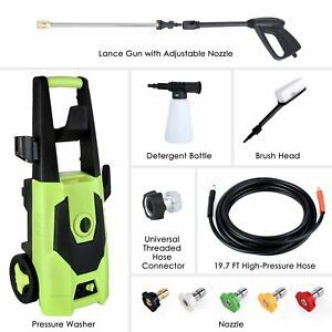 3000PSI 1.8GPM Electric Pressure Washer Cleaner Cold Water Sprayer Machine Tool