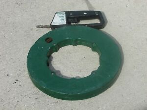 GREENLEE 435-10 STEEL FISH TAPE 100&#039;X1/8&#034;, USED, ACT/ SHIPPING