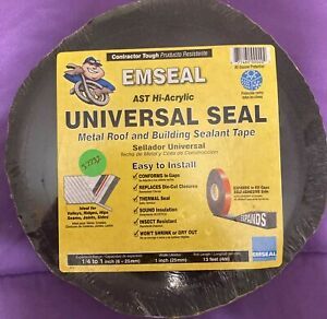 EMSEAL AST Hi-Acrylic Universal Seal Sealant Tape HD-25-25-04  1/4&#034; x 1&#034;  x 13’