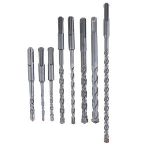 8pcs Round-handle Electric Hammer Impact Drill Bit Cutting Dia 5/6/8/10/12mm