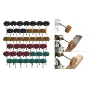40 Packs Mini Pad Abrasive Wheel Grinding Wheels Polishing Tool Discs Accs