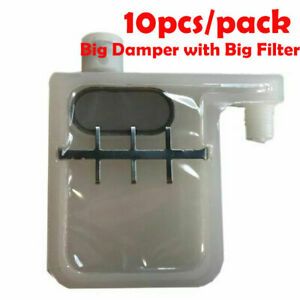 10pcs Mutoh VJ-1604 / 1604W Big Damper with Big Filter Mimaki Roland