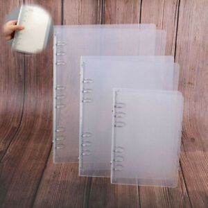 B5 Nine-Hole Folder A6 A5 Six-Hole Creative Transparent Twill Pp Binder Shell