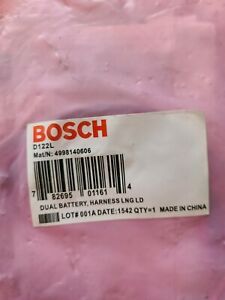 Bosch D122L Dual Battery Harness