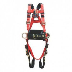 (Medium (M)) - Elk River EagleLite Harness with Tongue Buckles, 3 D-Rings,