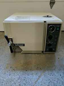 Tuttnauer 2340M Steam Sterilizer Autoclave for parts, not working, no returns