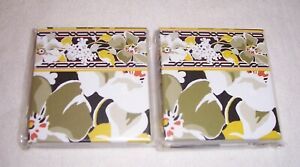 Vera Bradley POCKET STICKIES  Notepad Page Flags Purse Tote Gifts 2 NEW Florals