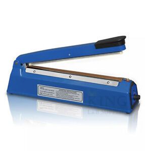 16&#034; Heat Sealing Hand Impulse Sealer Heat Poly Bag Sealer Plastic Closer Machine