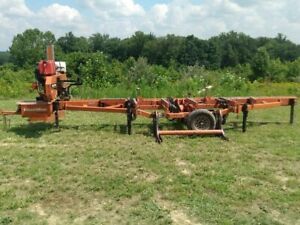 2012 Woodmizer lt35hd fully hydraulic sawmill with debarker low hours No Reserve