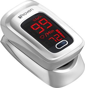 iProven Pulse Oximeter with Heart Rate Monitor on Fingertip, Oxygen Saturation O