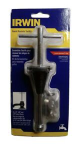 Faucet Reseating Tool Kit. For 1/4&#034;, 3/8&#034; and 1/2&#034; Faucet Seats  Irwin IRHT82255