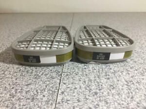 3M 6006 Low-Maintenance Multi Gas/Vapor Cartridge Pack of 2