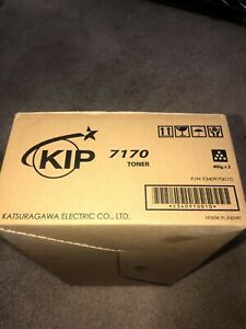 KIP 7170 Toner Genuine OEM Black  2   400gm cartridges per box NEW