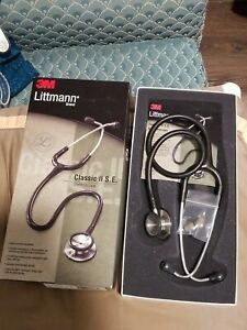 3M Littmann Classic  II S.E. Stethoscope Black 28 in 71 cm