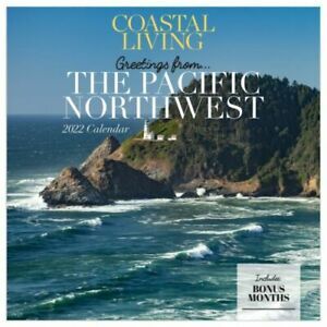 TF Publishing Coastal Living: Pacific Northwest 2022 Wall Calendar w