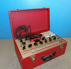 Hickok 6000 Dynamic Mutual Conductance Tube Tester Great Condition Free Ship