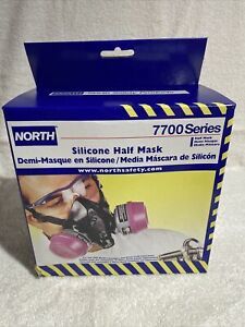 Honeywell North 7700 Series Half Mask with Dual Cartridge Connectors -...