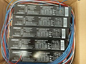 Box of 10 NEW Osram Quicktronic Ballast 120-277V 2 Lamp Ballast  QHE 2x32T8/UNV