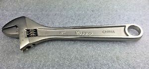 Pro Brand Crescent Type Adjustable Wrench 1PC  8&#034; *