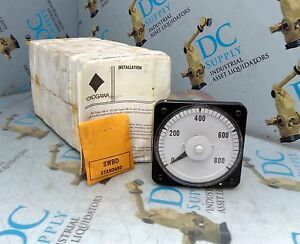YOKOGAWA 103131LSZZ 0-800 AMPERES METER *NEW*