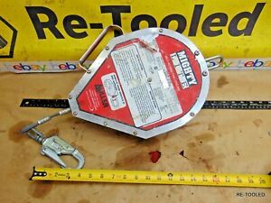 Mighty Lite Self-Retracting Lifeline 65&#039; 3/16&#034; Cable Fall Protection 65 FT.