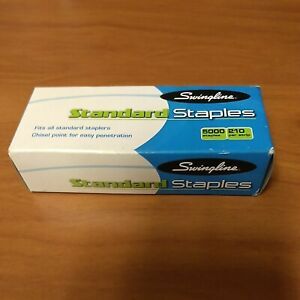 Swingline Standard Staples, 1/4&#034; length, 210 per Strip, 5000/Box
