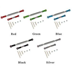 Steering Rod Kit Replacement Part Metal DIY With Screw Hobby For 1:12 RC Crawler