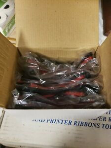 (6) Epson ERC23 Black/Red Compatible POS Printer Ribbons ERC-23 Free Shipping!