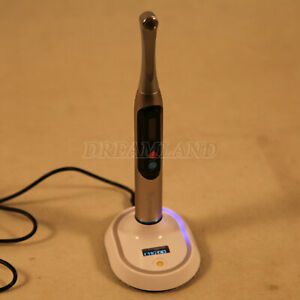 Dental LED Curing Light Wireless 1S Curing Wide Spectrum 2200mw 1 Second Cure US