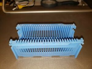 FLUOROWARE PA72-20M Blue Wafer Carrier Cassette 50mm / 2&#034; / 25 Slot