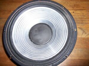 one genuine 12&#034; Hartke Transient Attack aluminum-cone speaker/woofer (6 ohms)