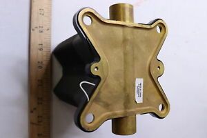 Signature Hardware Tub and Shower Rough-in Valve w/ Stop Rough Brass SHFSR2000WS