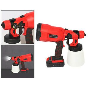 120W High Power Home Pro Spray Gun Paint Sprayer Painter 800ml Handheld DIY