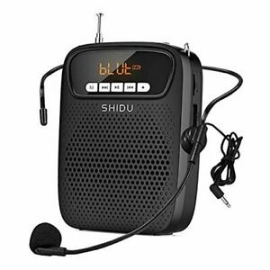 Portable Mini Voice Amplifier Wired Headset Microphone Speaker Set for