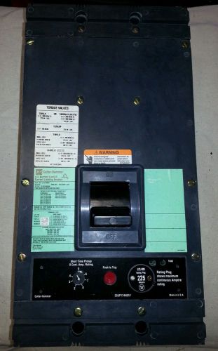 Cutler-hammer circuit breaker molded case cat# lcl3400f 3p 600v 400a for sale