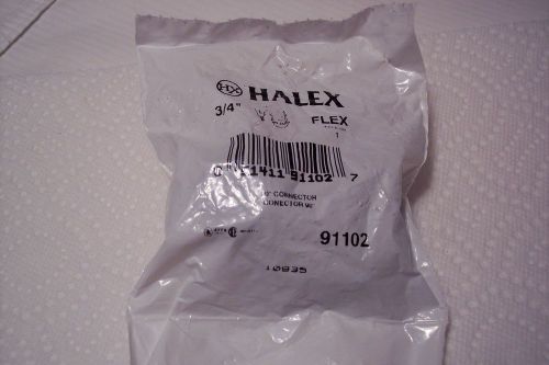 Halex 3/4&#039;&#039; flex 90 connector - 91102 quantity 10 for sale