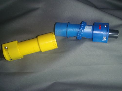 Watertight socket and recepticle 30a 3ph 600vac pin and sleeve for sale
