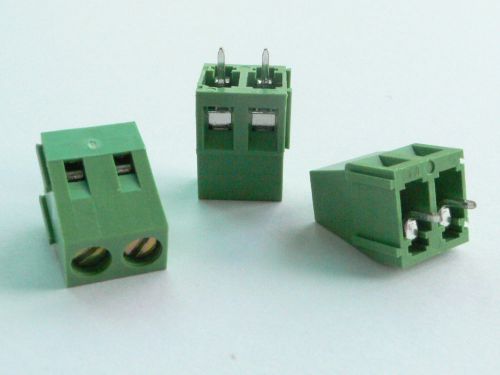 20x 2-pin 5mm pitch pcb mount screw terminal block - usa seller - free shipping for sale