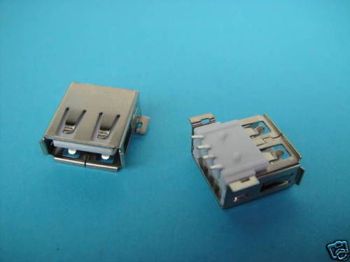 100,usb 4 pin 4p female panel connector jack smt,pk5 for sale