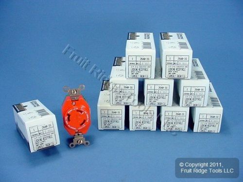 10 leviton l23-30 locking receptacles 30a 347/600v 3?y for sale