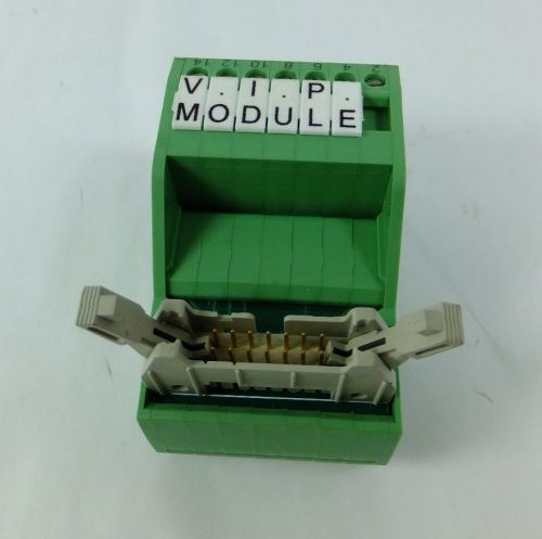 Phoenix contact 2315023 vip-2/sc/flk14 interface module 14 pin breakout for sale